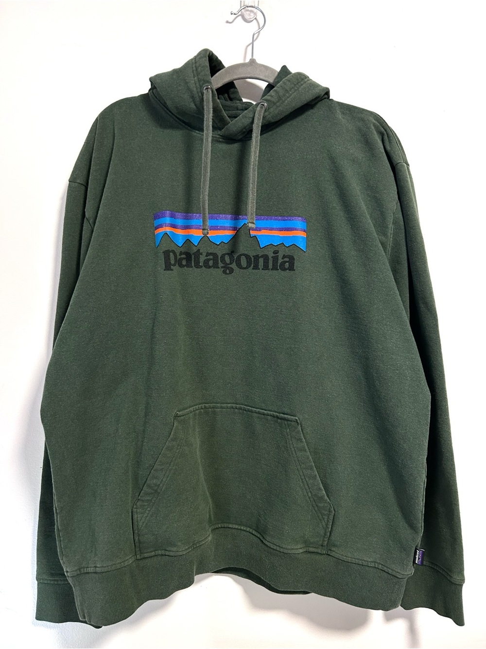 Patagonia XXL Men's P-6 Logo Uprisal Hoody Green Sweatshirt Hoodie 2X